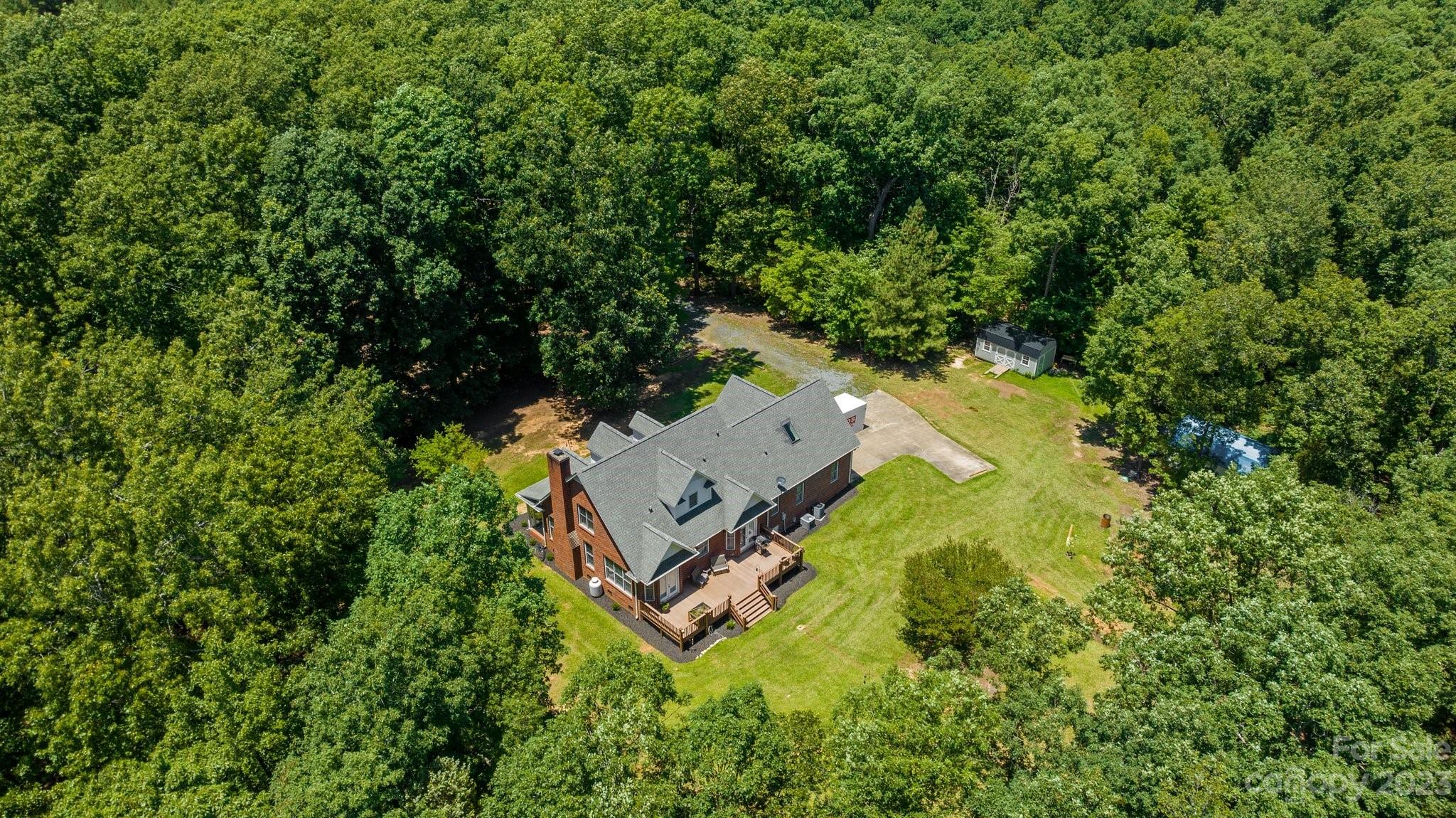 1300 Dutch Road Mount Pleasant, NC 28124 - Photo 35 of 41 an aerial view of a house with a yard