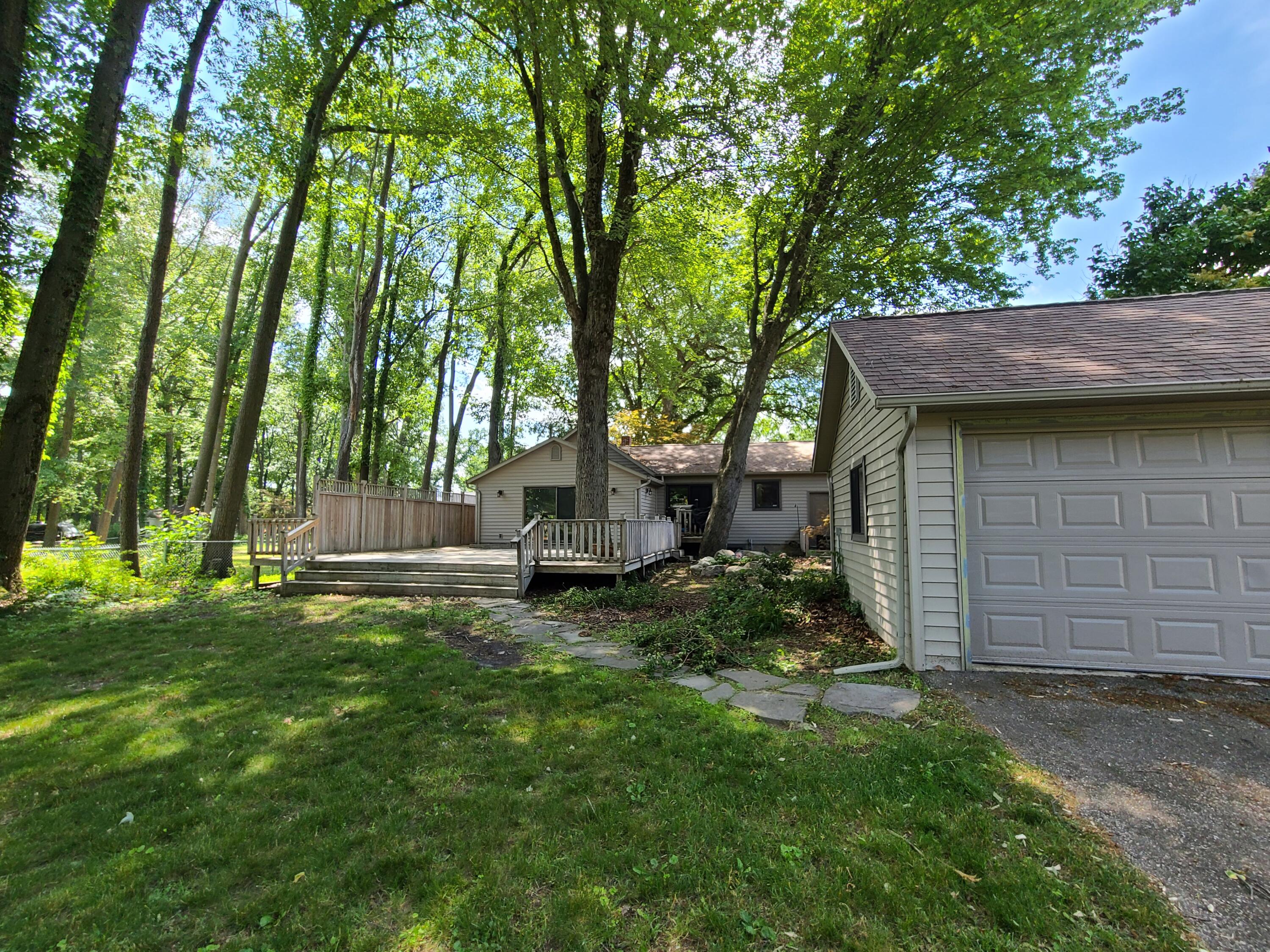 12700 Minges Road South Battle Creek, MI 49015 - Photo 10 of 37 from rear to deck and out bldg