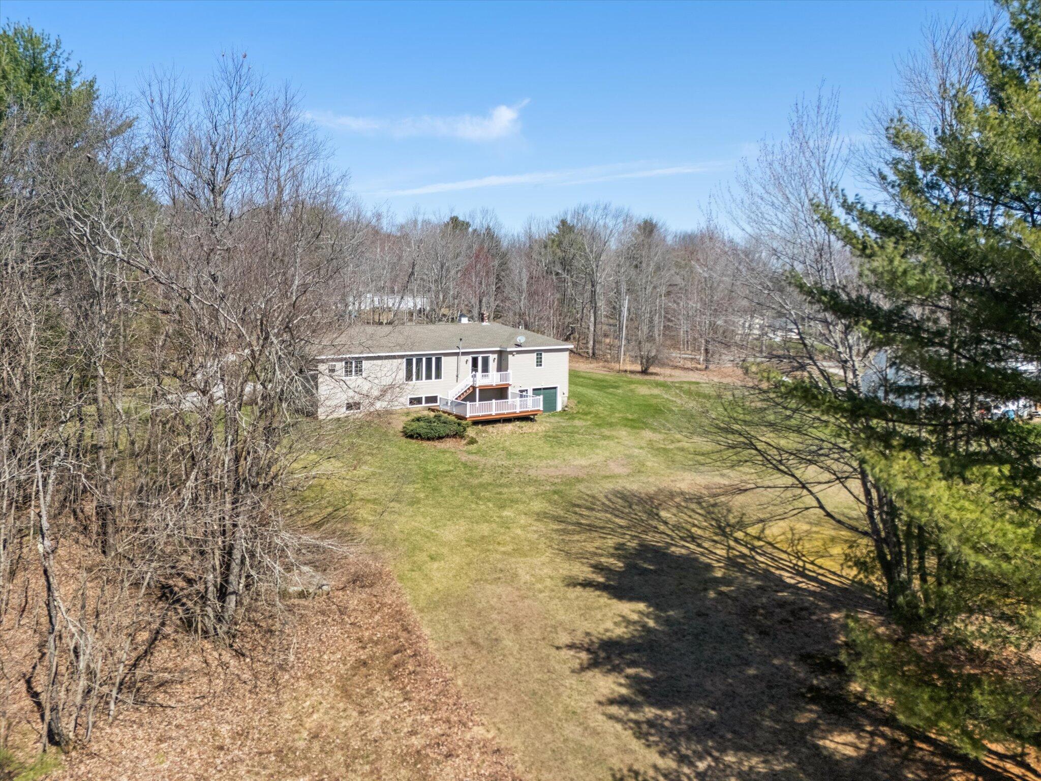 78 Dyer Road Carmel, ME 04419 - Photo 10 of 63 Birds eye view of back yard...