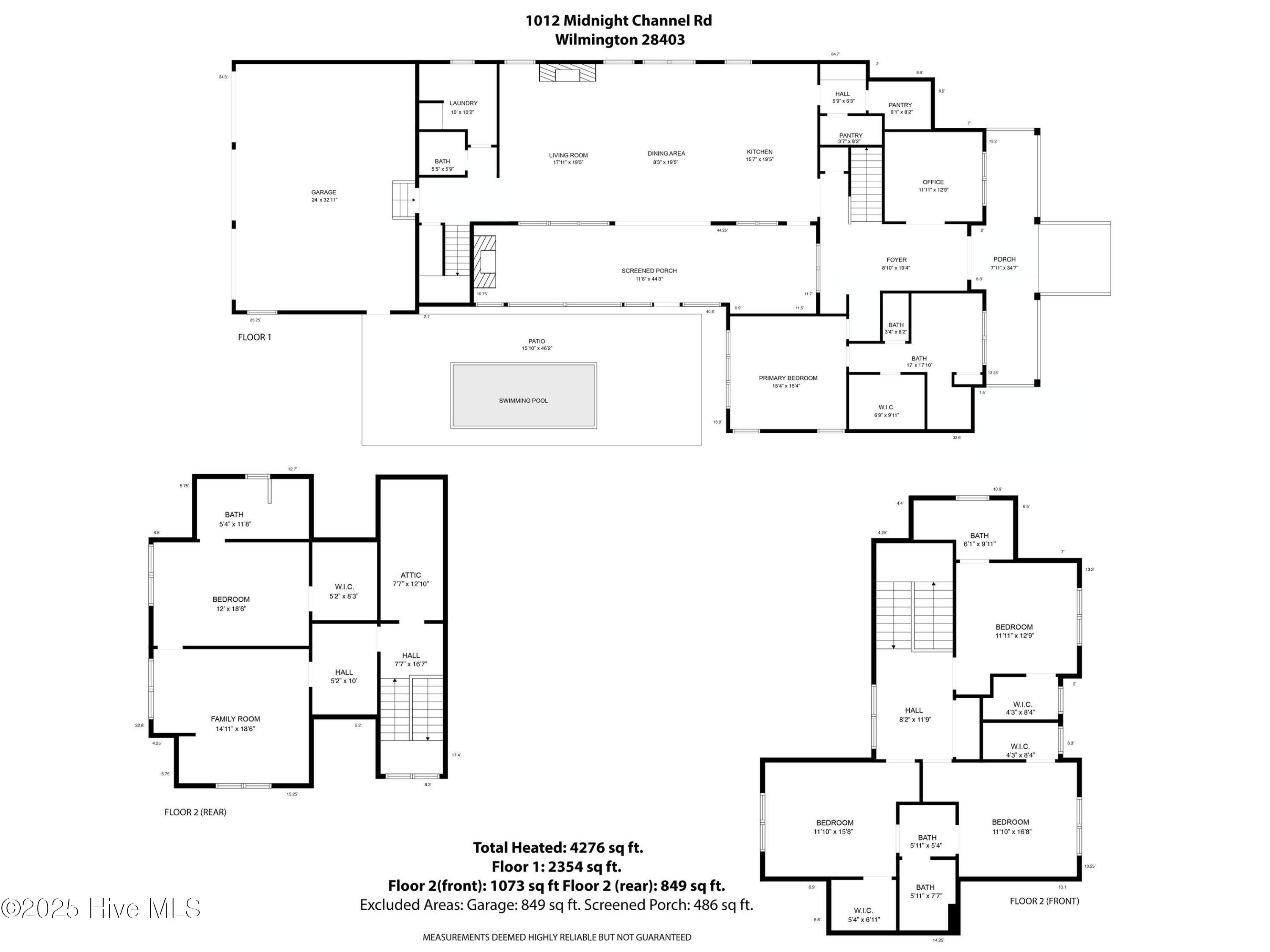 1012 Midnight Channel Road Wilmington, NC 28403 - Photo 103 of 105 1012 Midnight Channel Rd Floor Plan