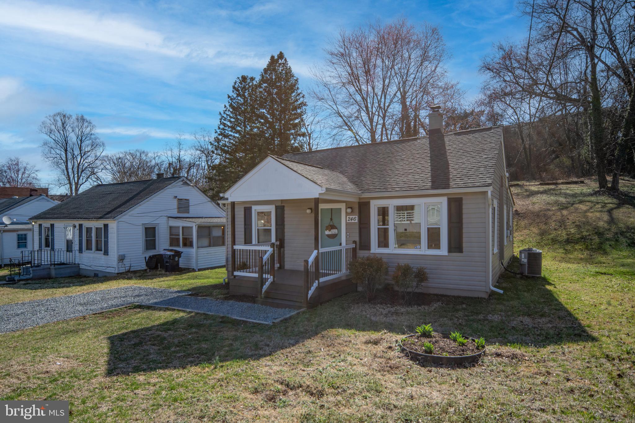 246 Berry Street Orange, VA 22960 - Photo 5 of 46 a front view of a house with garden