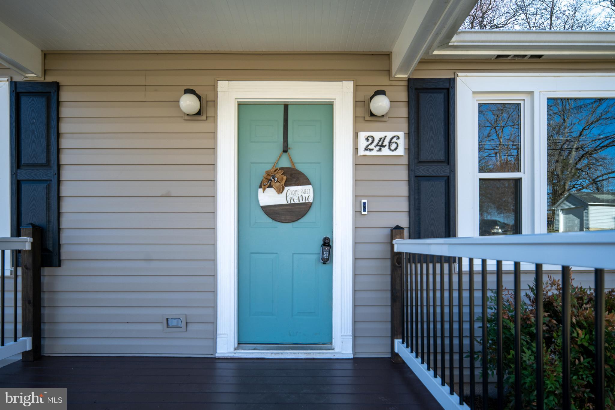 246 Berry Street Orange, VA 22960 - Photo 7 of 46 a view of a door and a street view