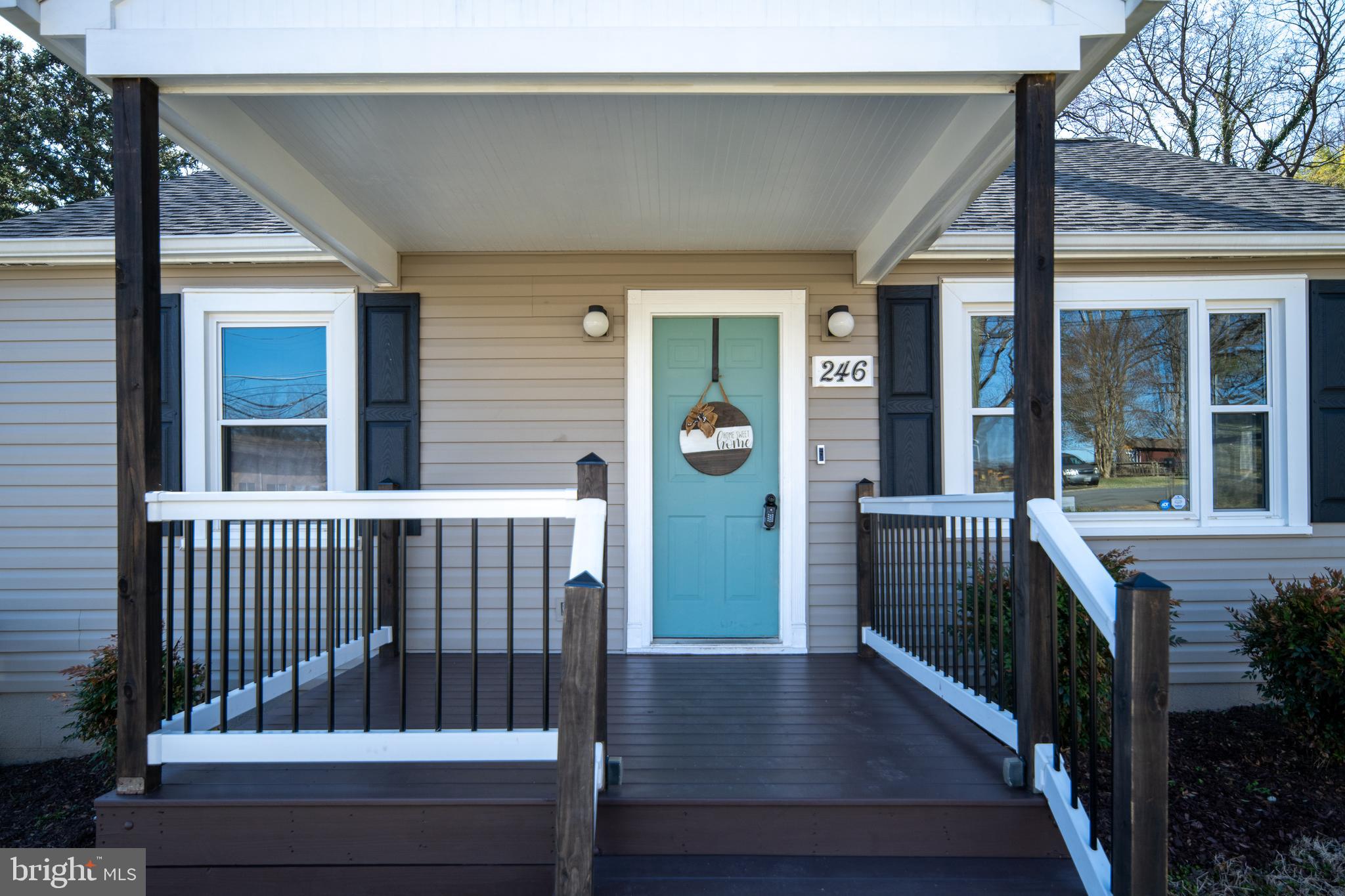 246 Berry Street Orange, VA 22960 - Photo 8 of 46 a view of balcony with wooden floor and fence