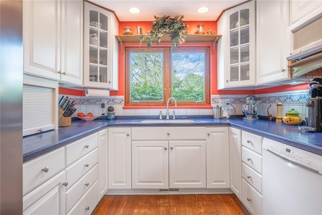 156 West Hadley Road Dayton, OH 45419 - Photo 10 of 71 This bright kitchen offers ample counter space and natural light, perfect for culinary endeavors.