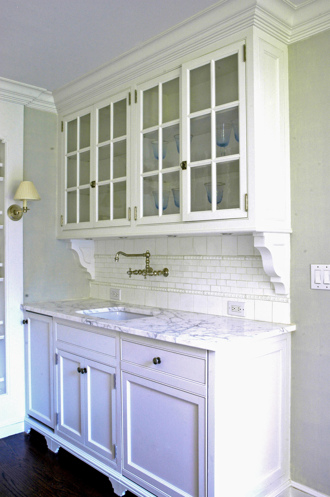 11 Harbor Bluff Lane Rowayton, CT 06853 - Photo 11 of 31 a kitchen with granite countertop white cabinets and a sink