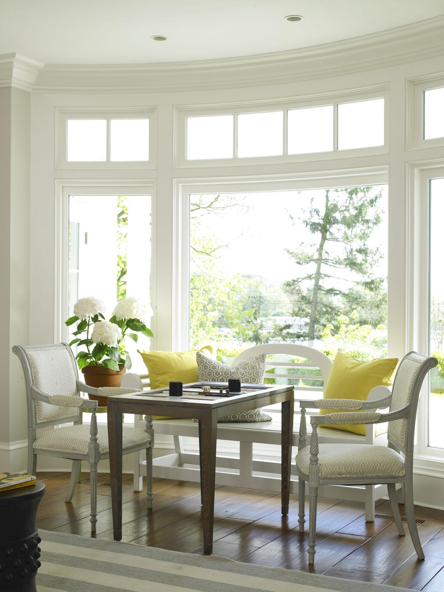11 Harbor Bluff Lane Rowayton, CT 06853 - Photo 12 of 31 a dining room with furniture window and outside view