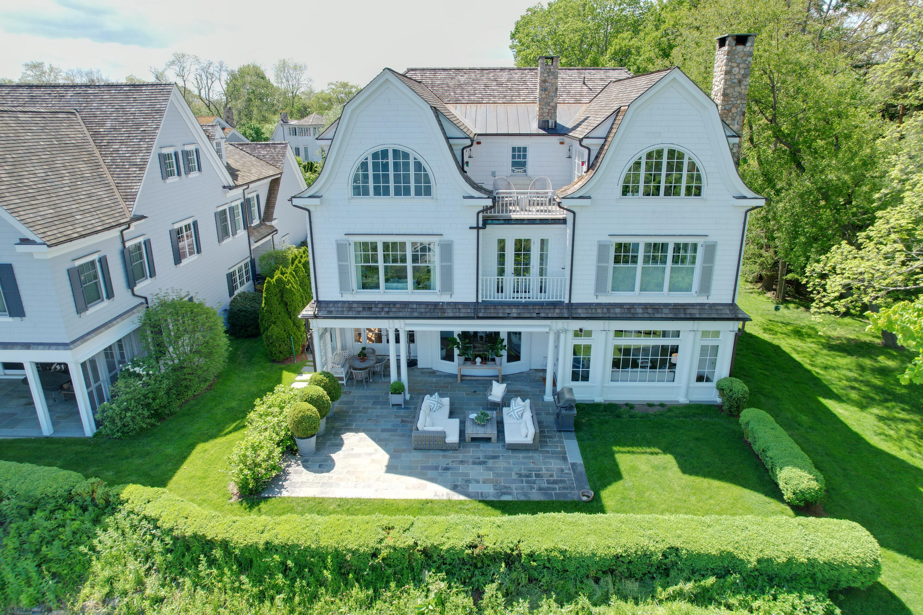 11 Harbor Bluff Lane Rowayton, CT 06853 - Photo 28 of 31 an aerial view of a house