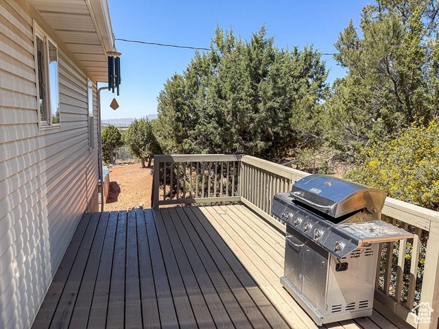 425 East Mule Deer Road Central, UT 84722 - Photo 59 of 72 Deck featuring a grill