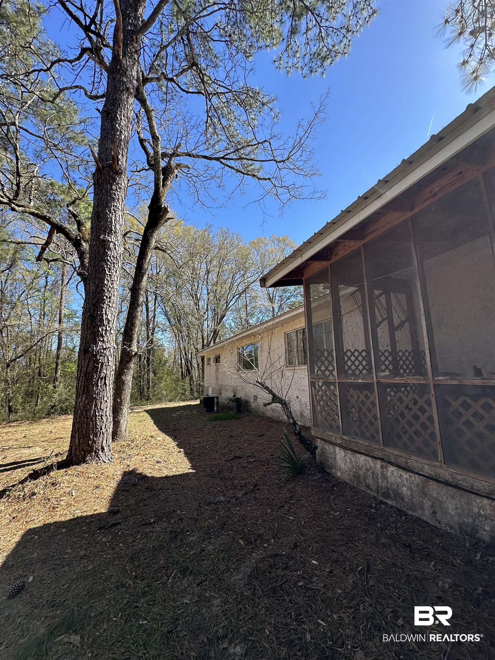 8731 Byrnes Lake Road Bay Minette, AL 36507 - Photo 13 of 14 View of yard featuring a sunroom
