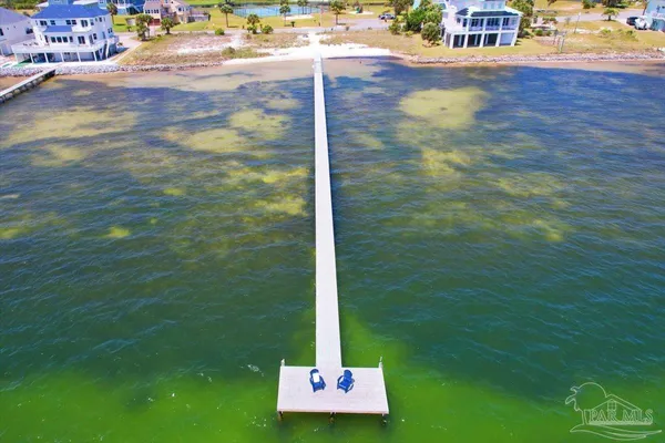 a view of ocean with beach