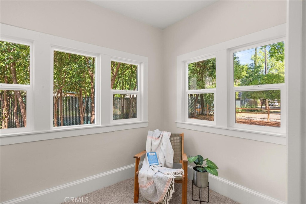 1336 Chestnut Street Chico, CA 95928 - Photo 17 of 41 a bath tub sitting in a bathroom next to a window