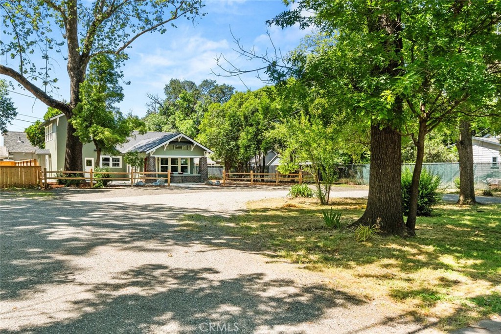 1336 Chestnut Street Chico, CA 95928 - Photo 40 of 41 a view of swimming pool with a garden