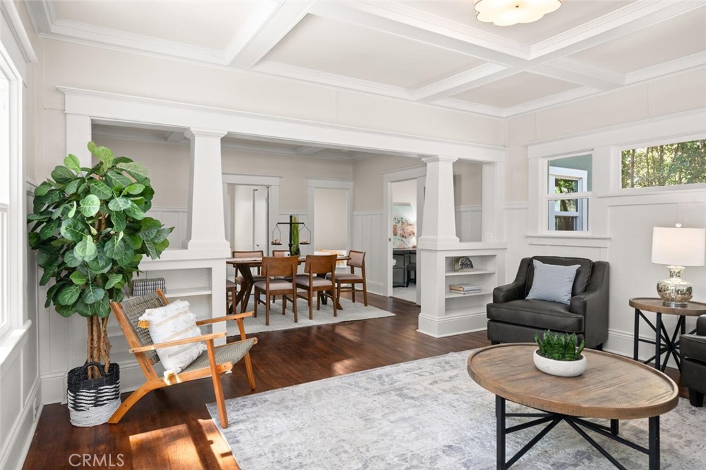 1336 Chestnut Street Chico, CA 95928 - Photo 6 of 41 a living room with furniture a potted plant and a window