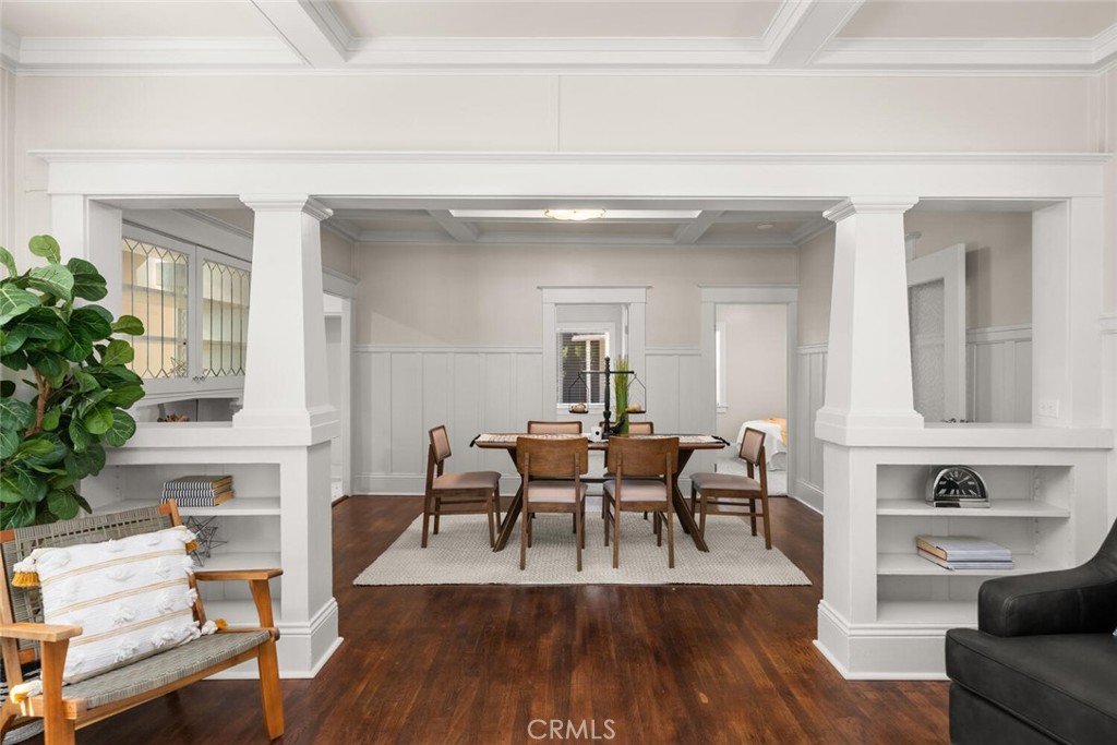 1336 Chestnut Street Chico, CA 95928 - Photo 9 of 41 a view of a dining room with furniture and wooden floor