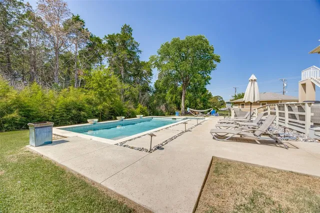 a view of a street with houses