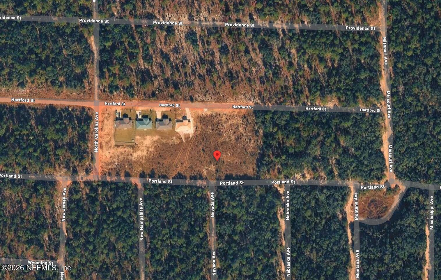 236 Portland Street Hawthorne, FL 32640 - Photo 2 of 5 an aerial view of residential house with outdoor space