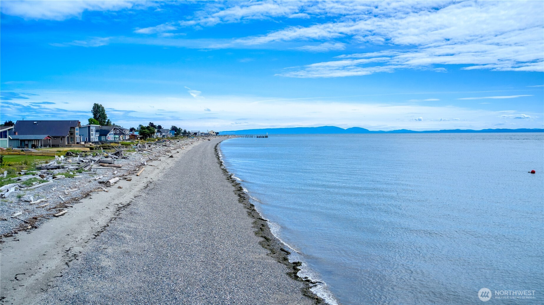 585 Marine Drive Point Roberts, WA 98281 - Photo 8 of 21 a view of a beach with ocean view