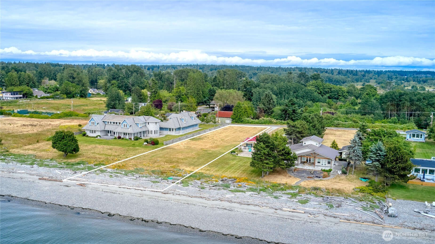 585 Marine Drive Point Roberts, WA 98281 - Photo 10 of 21 a view of a swimming pool and outdoor space
