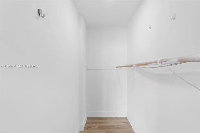 a view of walk in closet