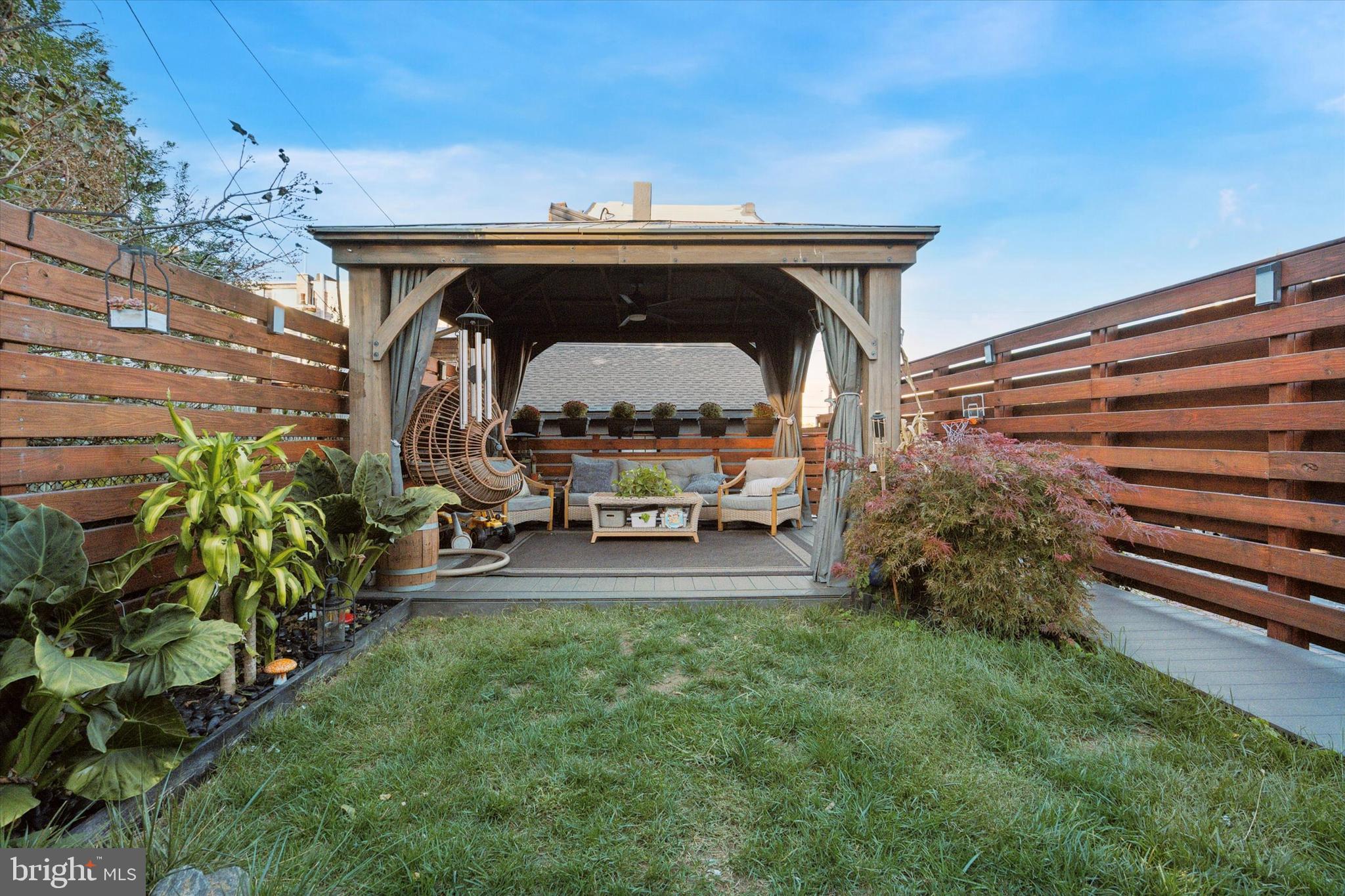 2694 Bridge Street Philadelphia, PA 19137 - Photo 37 of 41 a view of house with garden and entertaining space