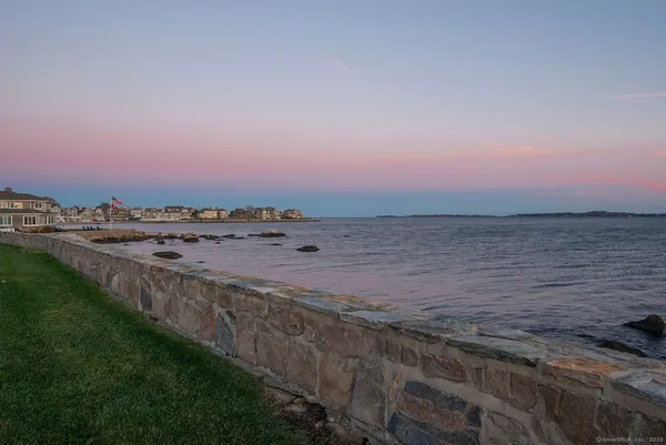 a view of a ocean from a terrace