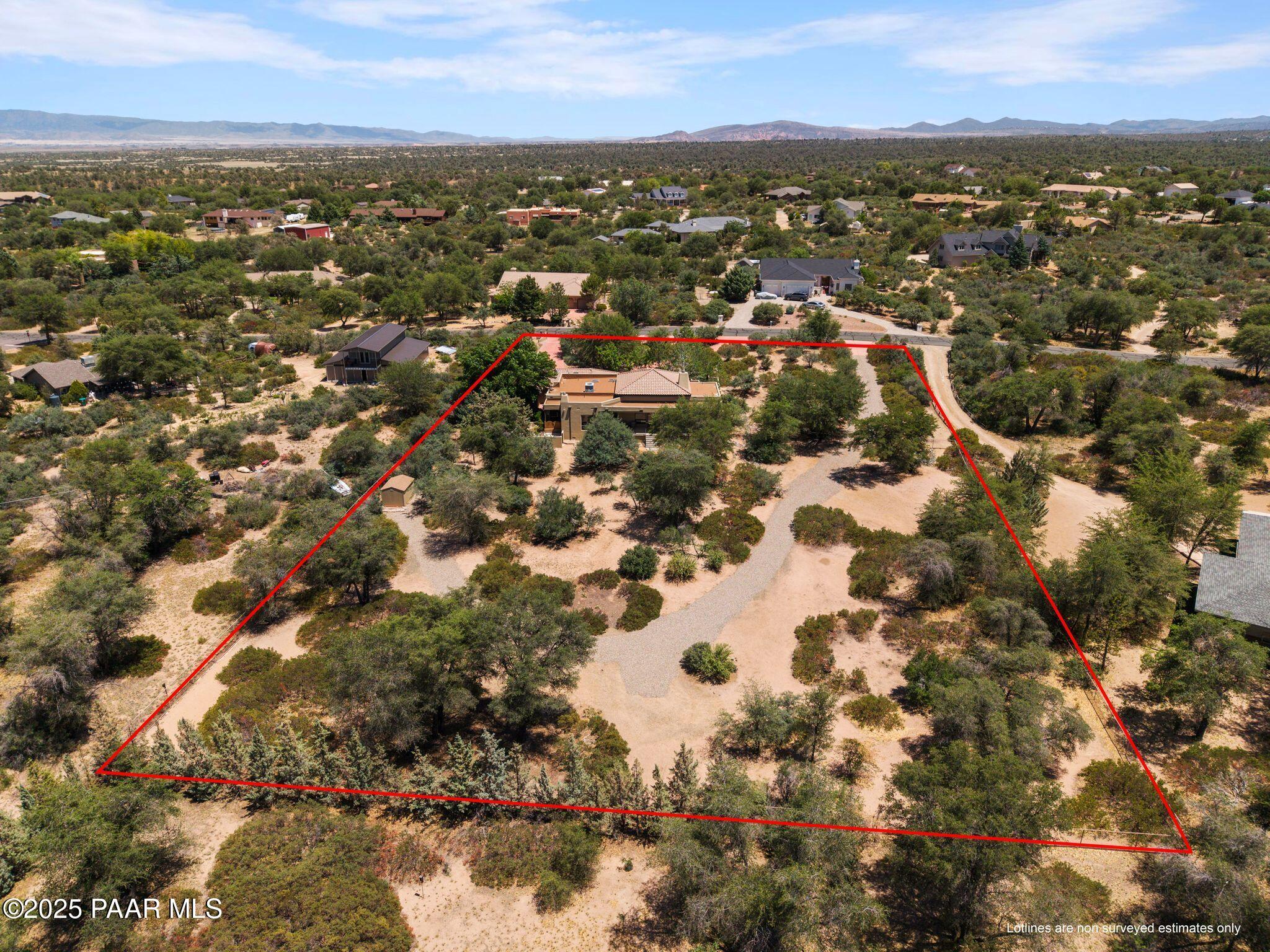 2316 West Mountain Oak Road Prescott, AZ 86305 - Photo 76 of 79 343-Aerials