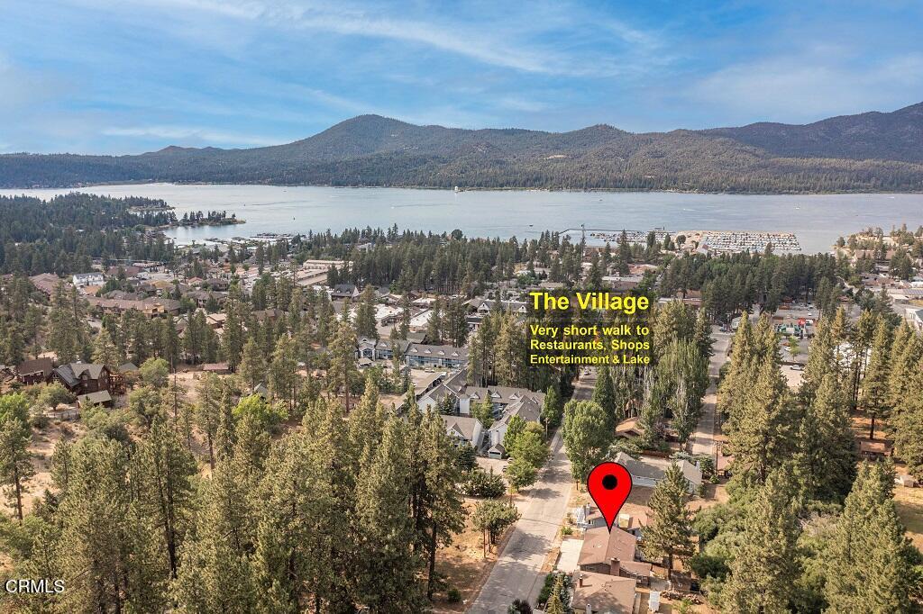 851 Pine Knot Avenue Big Bear Lake, CA 92315 - Photo 2 of 27 a view of lake and mountain