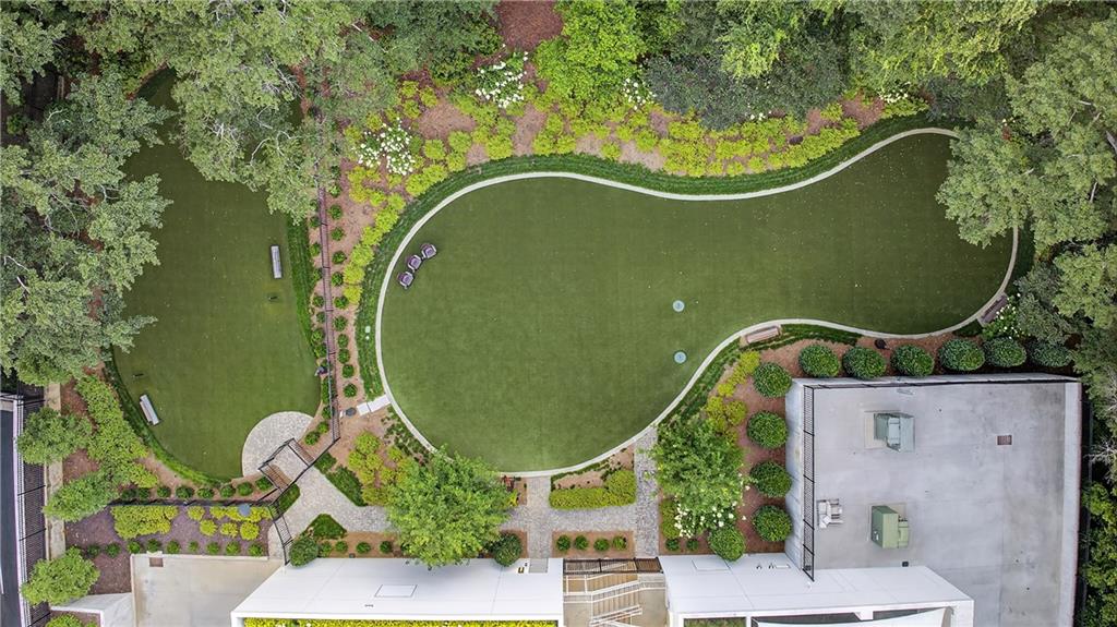 2520 Peachtree Road Northwest, Unit 903 Atlanta, GA 30305 - Photo 51 of 62 an aerial view of a swimming pool