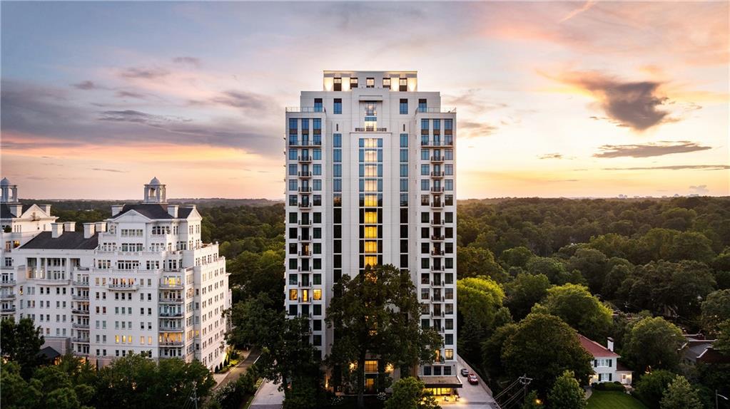 2520 Peachtree Road Northwest, Unit 903 Atlanta, GA 30305 - Photo 60 of 62 a view of a city with tall buildings