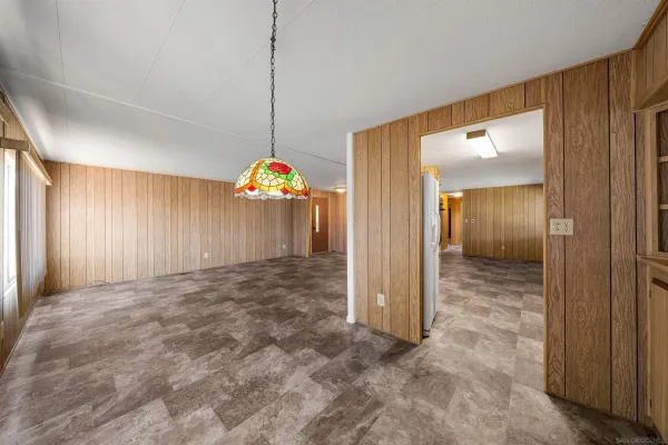 a view of a interior in a room