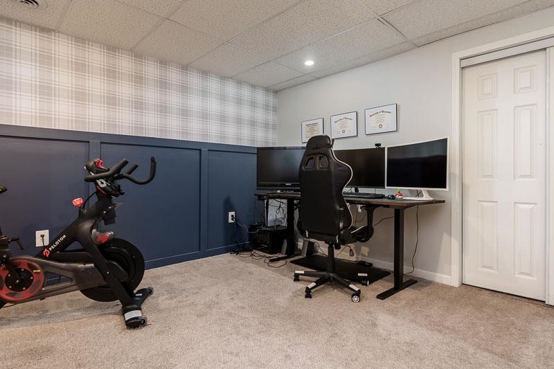 320 Lake Lida Lane Rochelle, IL 61068 - Photo 34 of 43 a view of a room with gym equipment