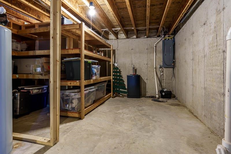 320 Lake Lida Lane Rochelle, IL 61068 - Photo 36 of 43 a view of an empty room with storage