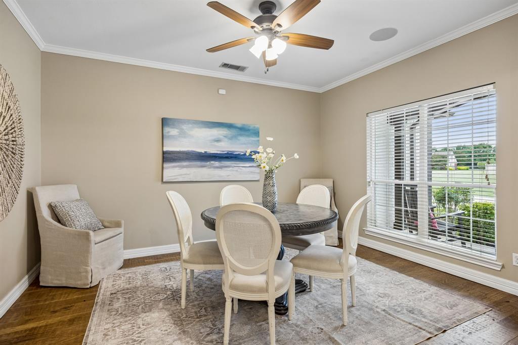 1700 Rock Ridge Road Lucas, TX 75002 - Photo 5 of 37 Formal dining with beautiful wood floors and great natural light.