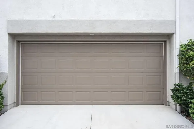 a close view of closet