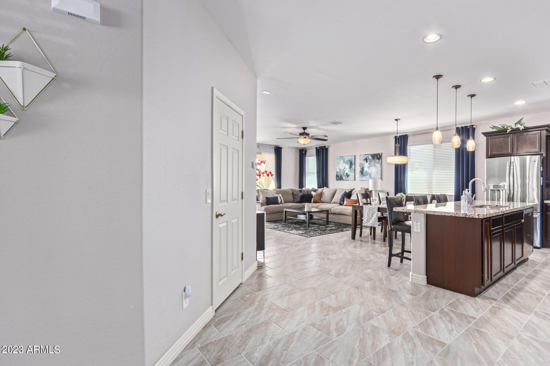 door on left is walk in pantry