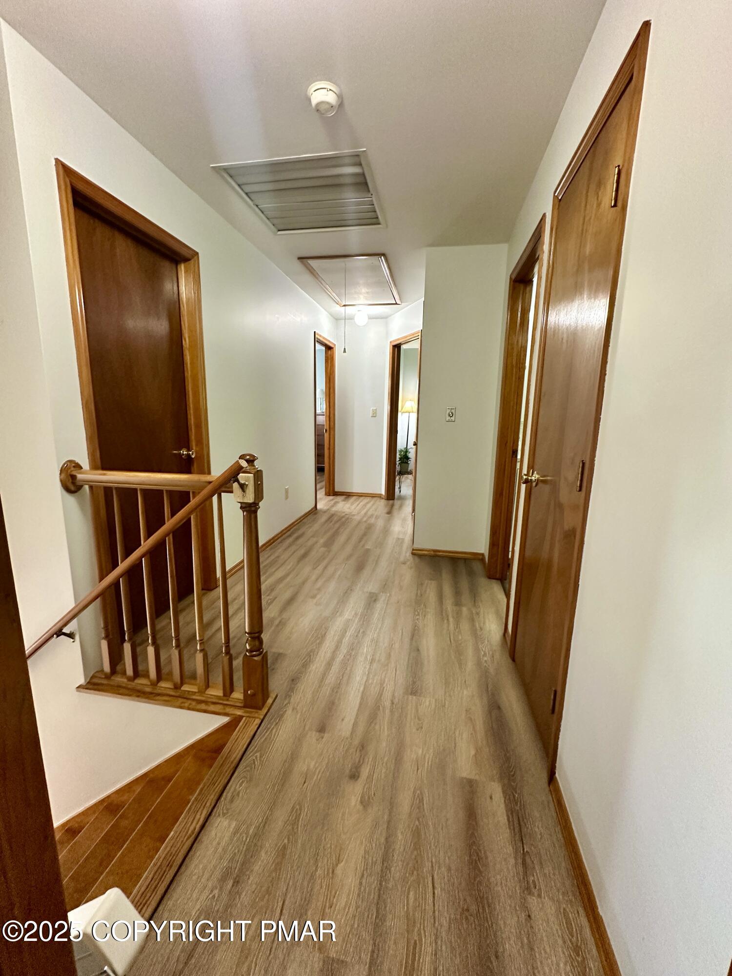 164 Alpine Road Henryville, PA 18332 - Photo 34 of 49 a view of a hallway with wooden floor