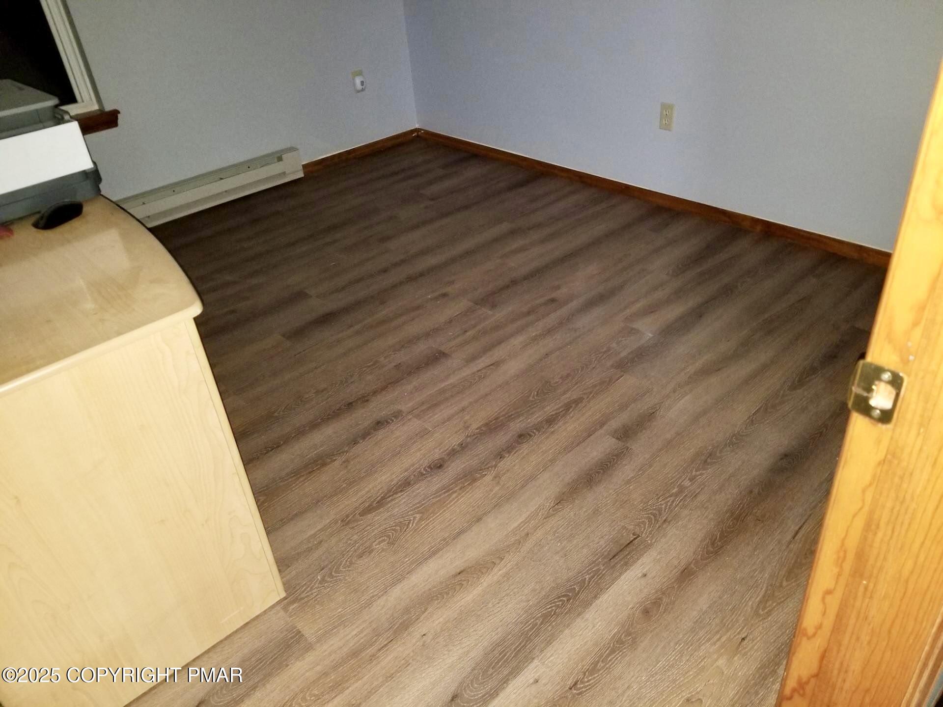 164 Alpine Road Henryville, PA 18332 - Photo 41 of 49 a view of balcony and wooden floor