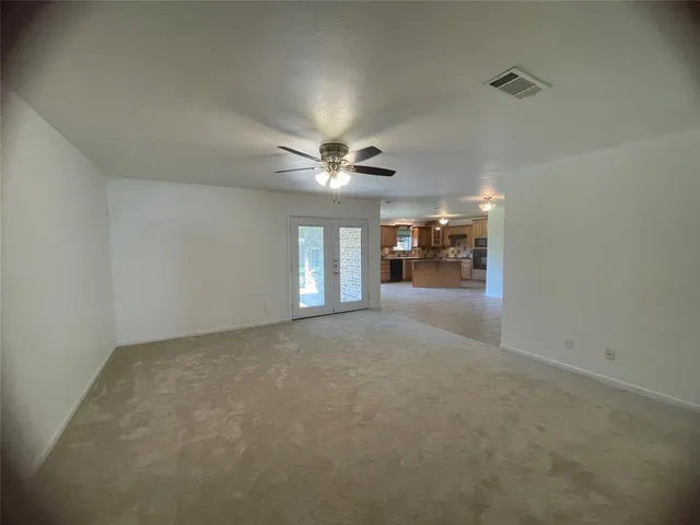 a view of a livingroom with a fireplace