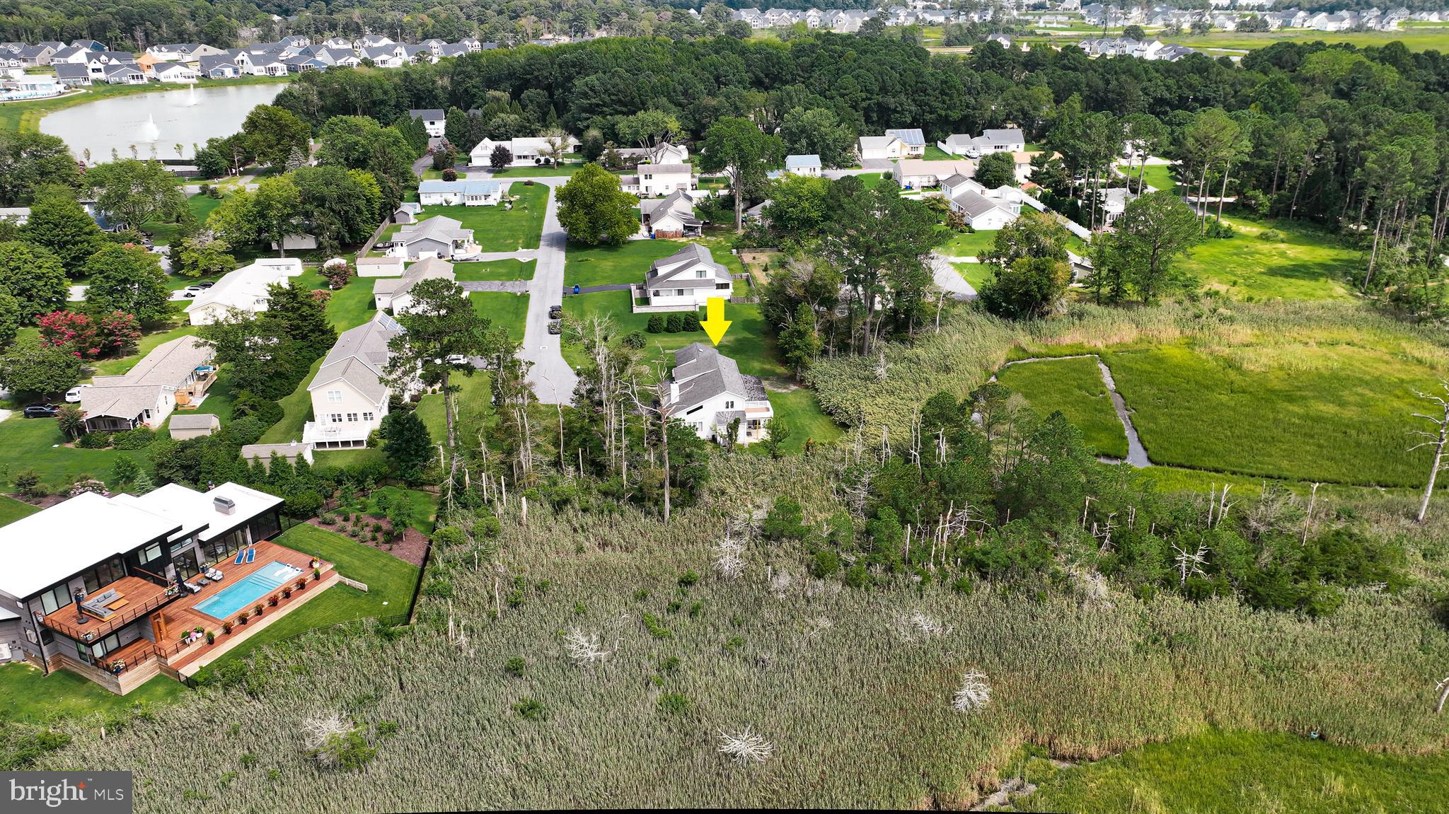 34742 Frontier Road Lewes, DE 19958 - Photo 87 of 88 Drone Shot of Cul-de-Sac