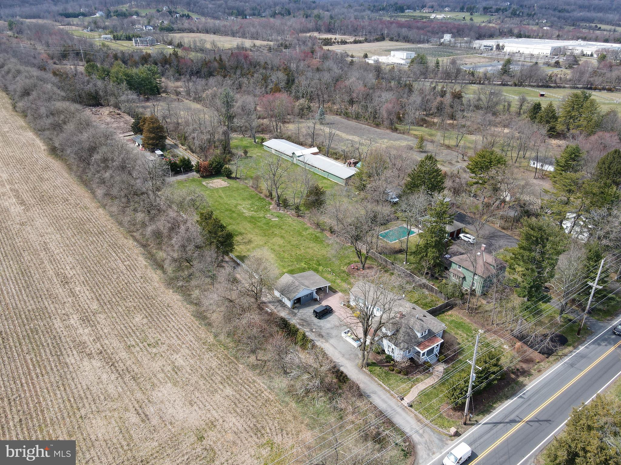 922 Route 601 Skillman Nj 08558 Skillman, NJ 08558 - Photo 45 of 59 a view of a yard with an outdoor space