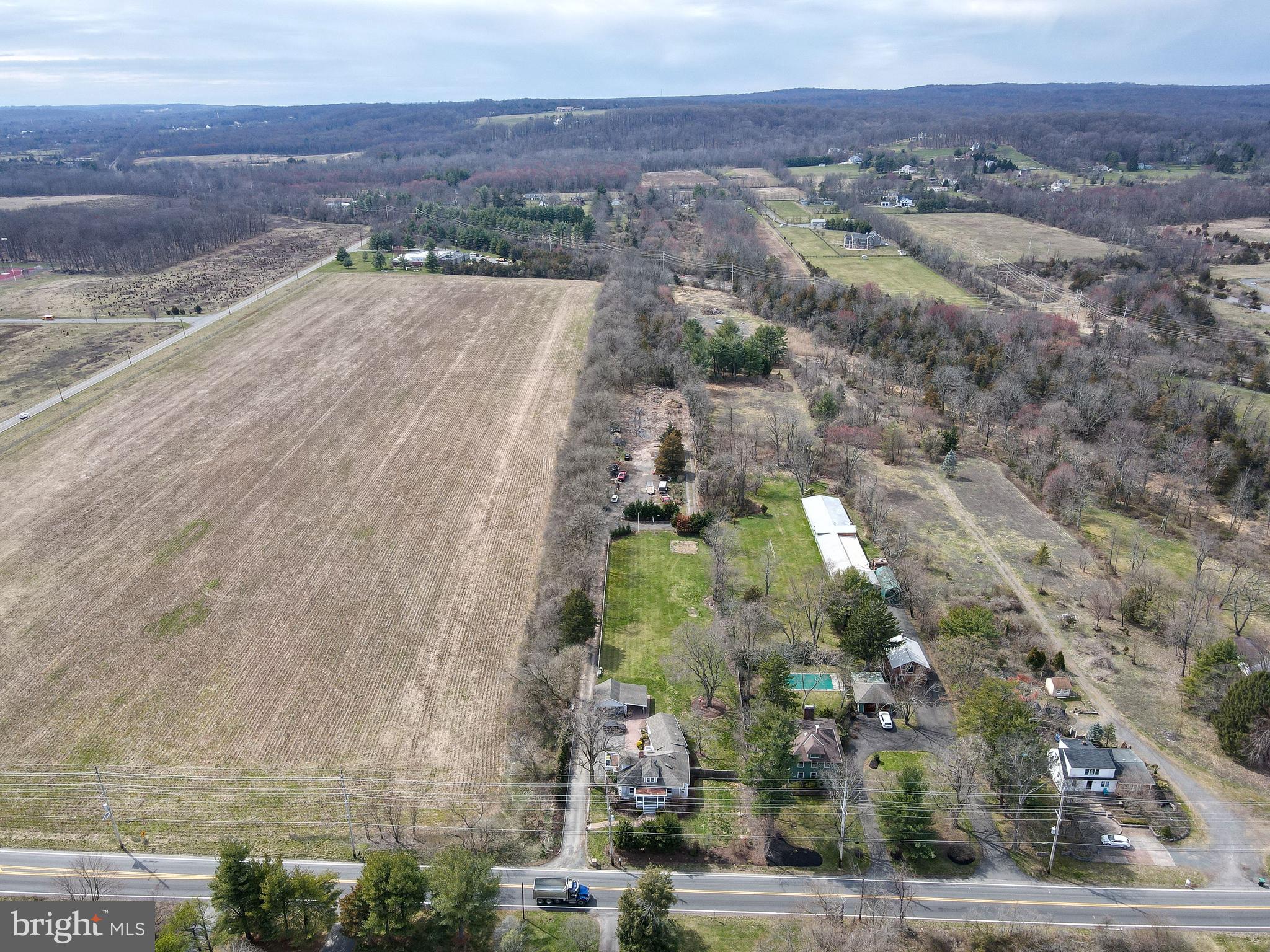 922 Route 601 Skillman Nj 08558 Skillman, NJ 08558 - Photo 46 of 59 an aerial view of residential houses with outdoor space