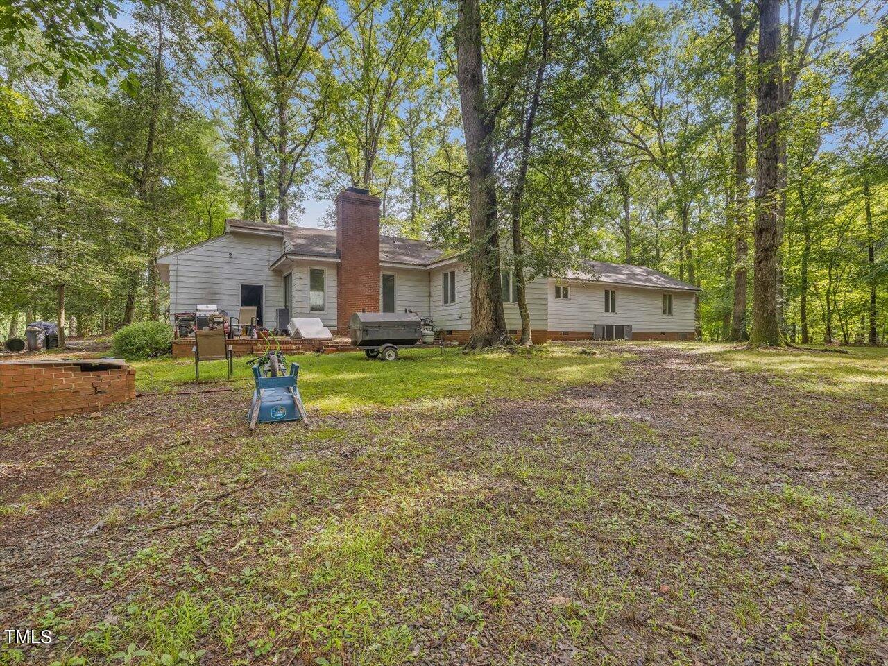 389 Dewitt Smith Road Pittsboro, NC 27312 - Photo 29 of 39 Rear view of home.