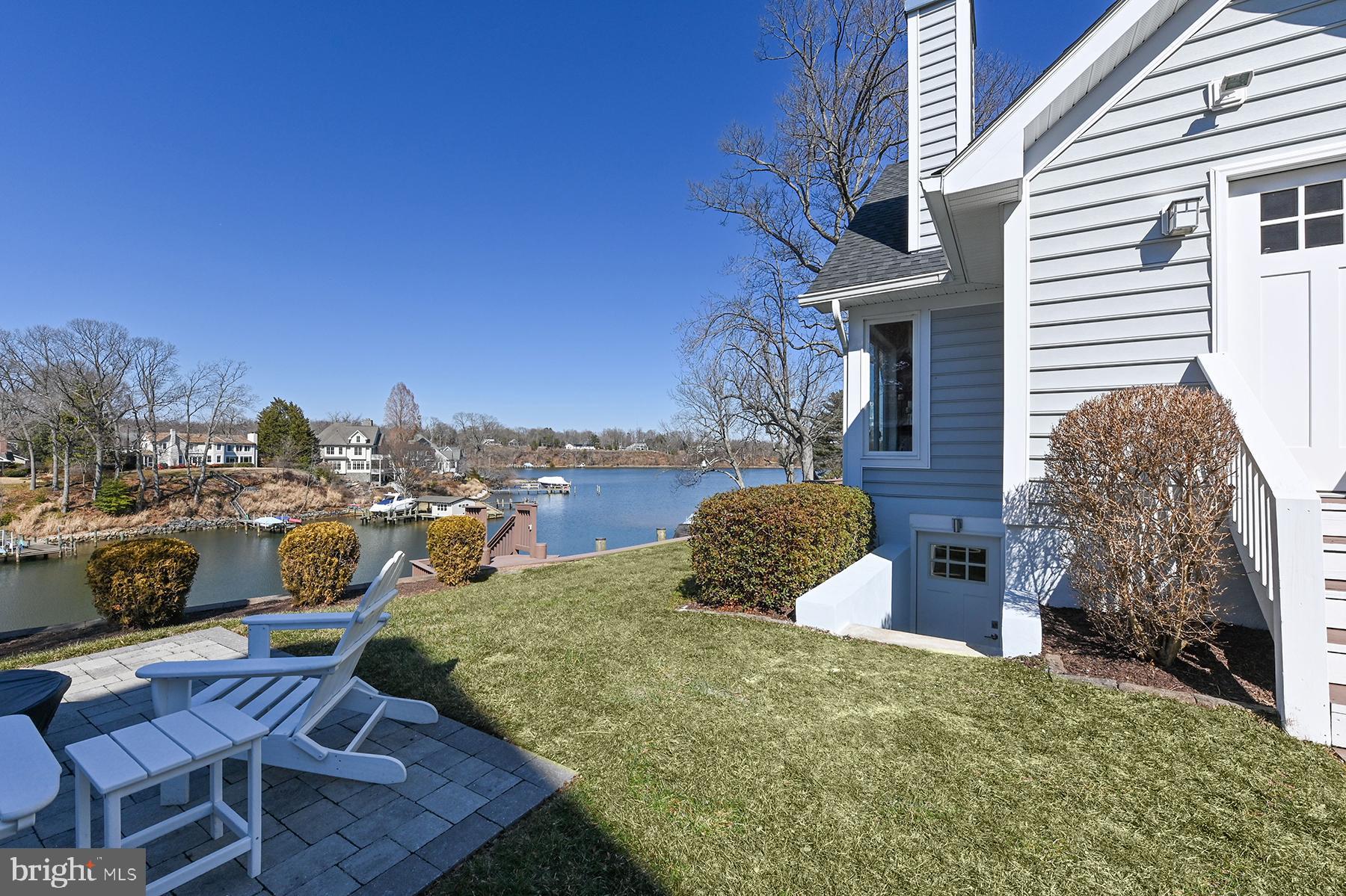 315 Cove Road Riva, MD 21140 - Photo 33 of 38 Triple lot includes a paver patio with great views