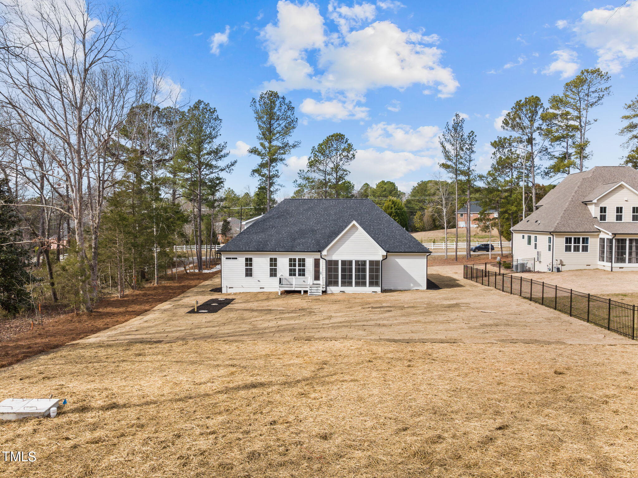 3816 Old Milburnie Road Raleigh, NC 27616 - Photo 57 of 58 a view of a house with a yard