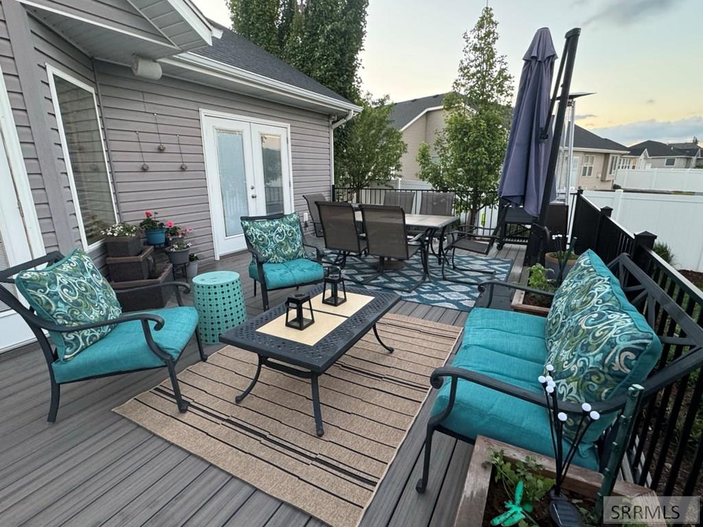 1080 Red Robin Court Ammon, ID 83401 - Photo 28 of 32 Backyard Deck