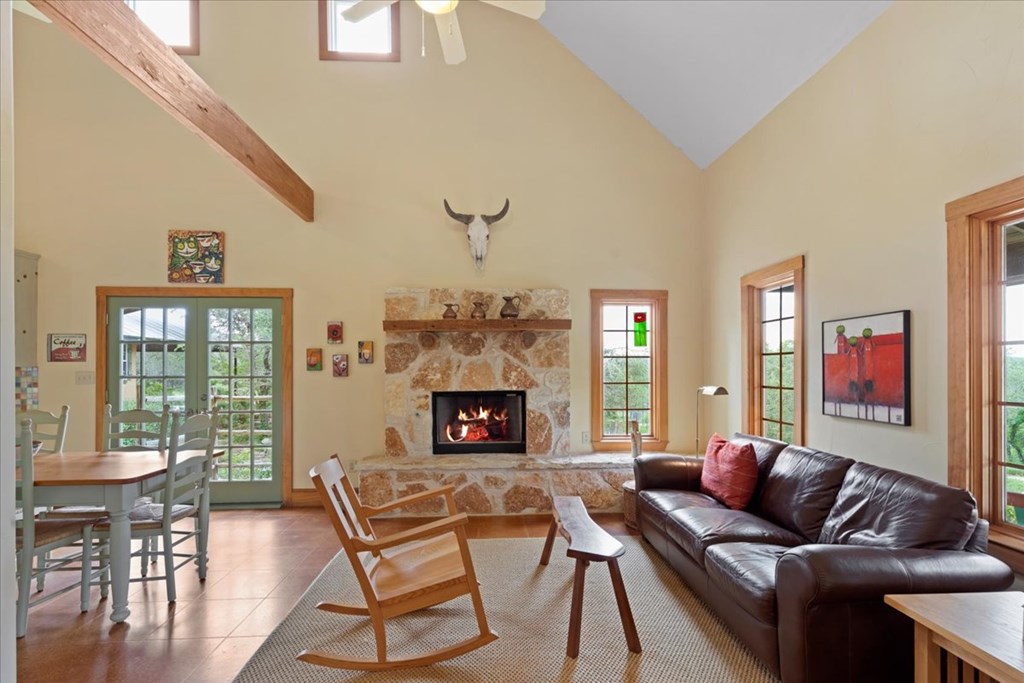 4946 Ranch Road Dripping Springs, TX 78620 - Photo 12 of 64 Living room with 2nd fireplace