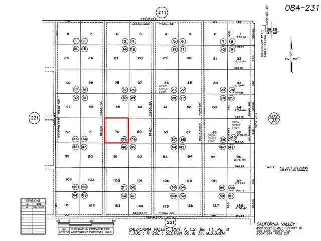 $11,000 | 0 Belden Road, Santa Margarita, CA 93453