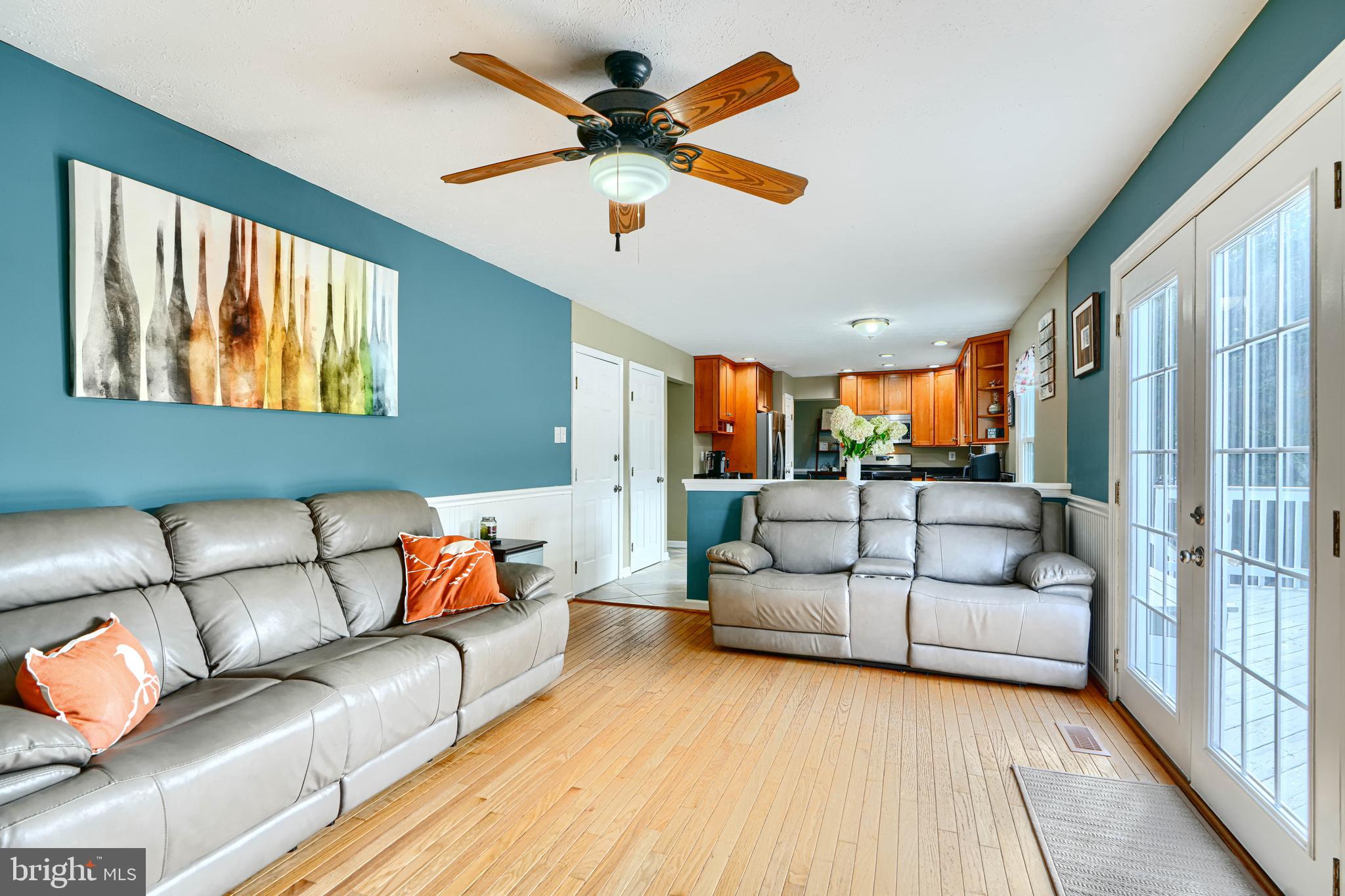3314 Pouska Road Abingdon, MD 21009 - Photo 24 of 76 Family room leading to the deck