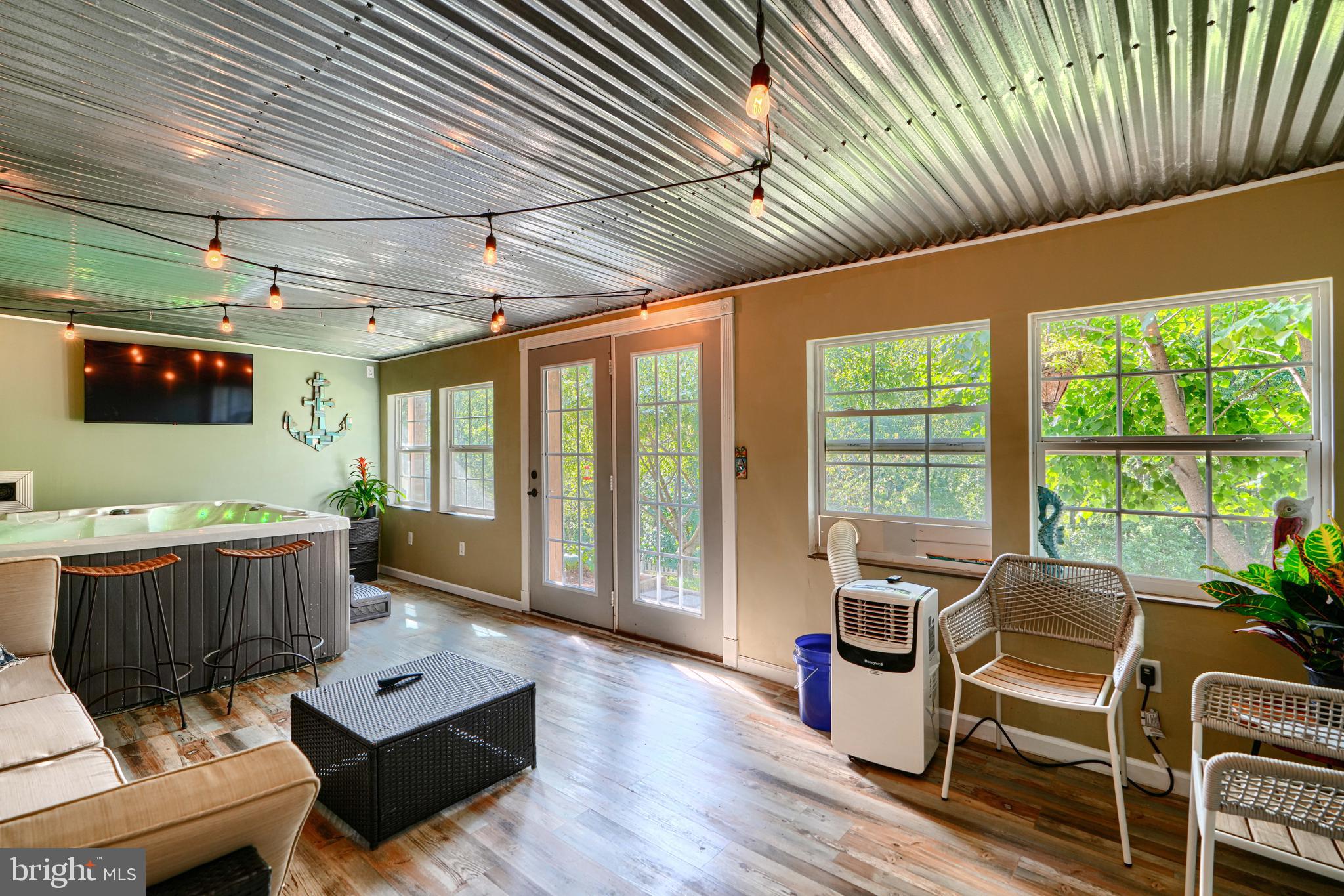 3314 Pouska Road Abingdon, MD 21009 - Photo 59 of 76 Hot Tub Room with amazing views and privacy