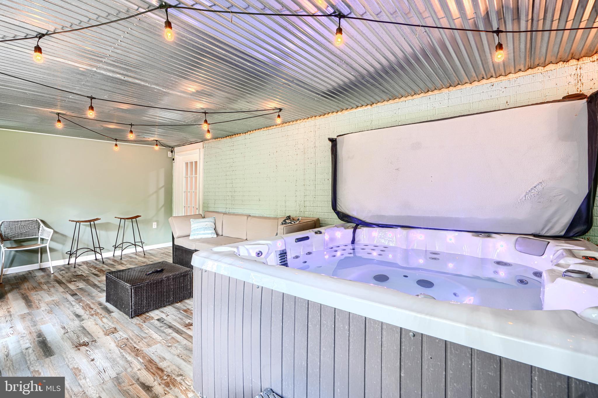 3314 Pouska Road Abingdon, MD 21009 - Photo 63 of 76 Hot Tub Room with amazing views and privacy